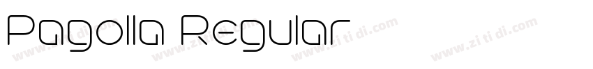 Pagolla Regular字体转换 Pagolla Regular字体转换
